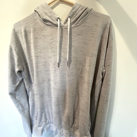 Banana Republic baby Terry Hoodie Heather Beige - Picture 2 of 4